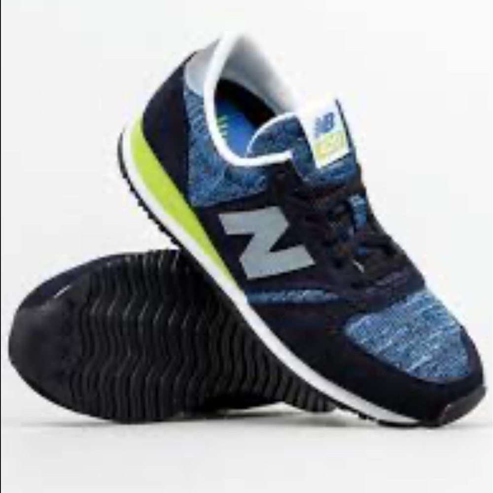 NEW New Balance Women's Training Running Shoes, Multicolor (Blue/Green) Sz 7